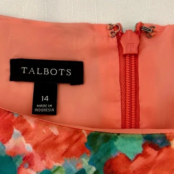 TALBOTS~Beautiful Spring Dress / Very Versatile - Picture 5 of 13